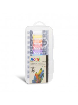 ΑΚΡΥΛΙΚΑ ΧΡΩΜΑΤΑ ΣΩΛΗΝΑΡΙΟ 18ML ΣΕ ΣΕΤ 10 ΧΡΩΜΑΤΩΝ CMP