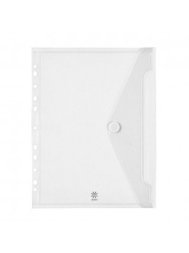 ΦΑΚΕΛΟΣ ΜΕ ΧΡΑΤΣ ΚΑΙ ΤΡΥΠΕΣ ΓΙΑ ΚΛΑΣΑΡΙΣΜΑ A4 ΔΙΑΦΑΝΟ ΚΟΥΤΙ 25 ΤΕΜΑΧΙΩΝ VIQUEL