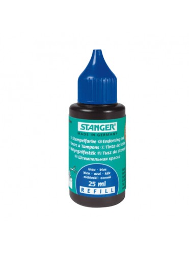 ΜΕΛΑΝΙ ΣΦΡΑΓΙΔΑΣ ΜΠΛΕ 25ML STANGER