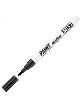 ΜΑΡΚΑΔΟΡΟΙ PAINT MARKER M51 1-1.5MM ΜΑΥΡΟ ΚΟΥΤΙ 10 ΤΕΜΑΧΙΩΝ ICO