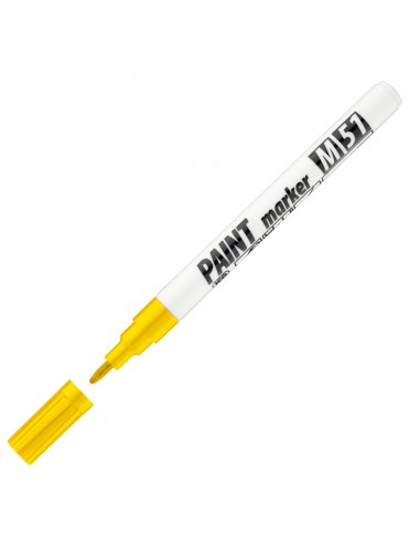 ΜΑΡΚΑΔΟΡΟΙ PAINT MARKER M51 1-1.5MM ΚΙΤΡΙΝΟ ΚΟΥΤΙ 10 ΤΕΜΑΧΙΩΝ ICO