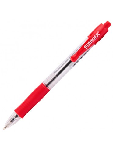 ΣΤΥΛΟ *ΔΙΑΡΚΕΙΑΣ R1.0 SOFTGRIP ΚΟΥΜΠΙ 1.0MM ΚΟΚΚΙΝΟ ΚΟΥΤΙ 10 ΤΕΜΑΧΙΩΝ STANGER
