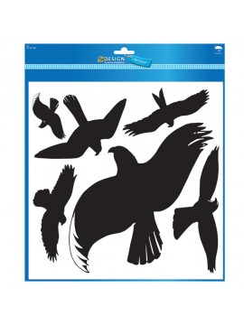 WINDOW *WARNING BIRDS 4485 Z-DESIGN