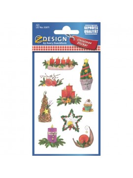 CREATIVE *ΕΤΙΚΕΤΕΣ CHRISTMAS 52871 Z-DESIGN