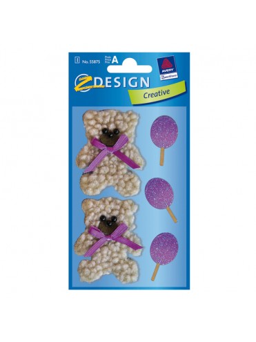 *PLUSH ΕΤΙΚΕΤΕΣ 55875 Z-DESIGN