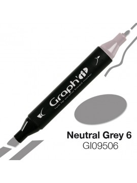 ΜΑΡΚΑΔΟΡΟΙ ΟΙΝΟΠΝΕΥΜΑΤΟΣ ΔΙΠΛΗ ΜΥΤΗ NEUTRAL GREY 6 ΚΟΥΤΙ 3 ΤΕΜΑΧΙΩΝ GRAPH IT OZ