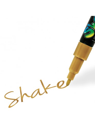 ΜΑΡΚΑΔΟΡΟΙ SHAKE FINE GOLD (ΧΡΥΣΟ) ΚΟΥΤΙ 6 ΤΕΜΑΧΙΩΝ GRAPH IT OZ