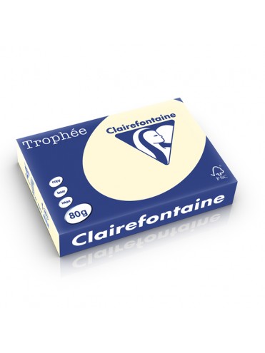 ΧΑΡΤΙ Α4 80G ΧΡΩΜΑ IVORY ΠΑΚΕΤΟ 500 ΦΥΛΛΩΝ CLAIREFONTAINE