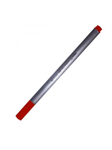 ΜΑΡΚΑΔΟΡΑΚΙ *ΨΙΛΗΣ ΓΡΑΦΗΣ METAL POINT ΚΟΚΚΙΝΟ 12 ΤΕΜΑΧΙΩΝ HI-TEXT