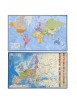ΣΟΥΜΕΝ ΓΡΑΦΕΙΟΥ 59,8 Χ 36,5 CM EUROPE   WORLD 2 ΣΧΕΔΙΑ VIQUEL