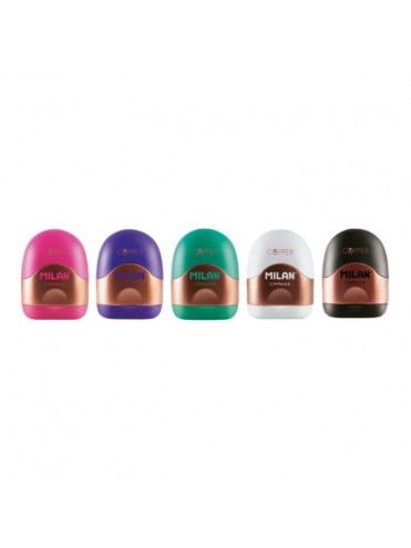 ΞΥΣΤΡΑ ΜΟΝΗ CAPSULE COPPER ΣΕ ΣΤΑΝΤ 24 ΤΕΜΑΧΙΩΝ, 5 ΑΣΟΡΤΙ ΧΡΩΜΑΤΑ MILAN