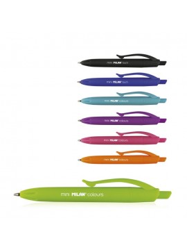 ΣΤΥΛΟ *ΔΙΑΡΚΕΙΑΣ P1 TOUCH COLOURS MINI ΜΕ ΚΟΥΜΠΙ 1.0ΜΜ ΣΤΑΝΤ 14Χ7 ΤΕΜΑΧΙΑ, 7 ΑΣΟΡΤΙ ΧΡΩΜΑΤΑ MILAN