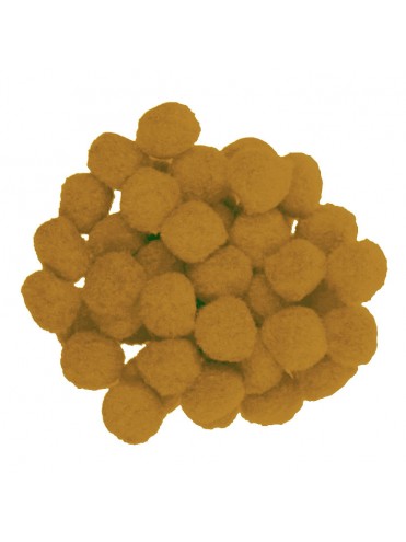 POMPONS *ΑΝΟΙΧΤΟ ΜΠΕΖ ΧΡΩΜΑ 50 ΤΕΜAΧΙΑ ΜΕΓΕΘΟΣ 25 MM CLIPPONDI * C