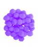 POMPONS *ΑΝΟΙΧΤΟ ΜΩΒ ΧΡΩΜΑ 50 ΤΕΜAΧΙΑ ΜΕΓΕΘΟΣ 25 MM CLIPPONDI * C