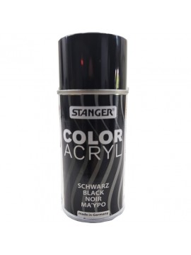 ΧΡΩΜΑΤΑ ΣΕ SPRAY 150ML ΜΑΥΡΟ STANGER