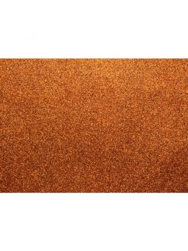 ΧΑΡΤΟΝΙ GLITTER 50 X 70CM 300GR ΧΡΩΜΑ COPPER (ΧΑΛΚΟΥ) ΠΑΚΕΤΟ 10 ΤΕΜΑΧΙΩΝ KANGARO