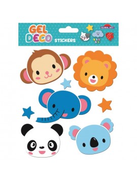 GEL STICKERS 13X17CM 320518 GLOBAL GIFT