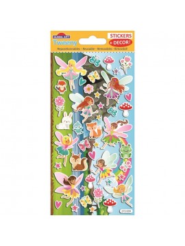 TWEENY DECOR STICKERS 9X17.5CM 272039 GLOBAL GIFT