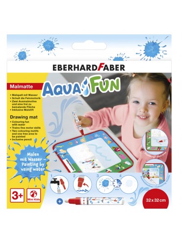 AQUA FUN ΧΑΛΑΚΙ ΖΩΓΡΑΦΙΚΗΣ 32Χ32CM + 1 AQUA ΣΤΥΛΟ EFA