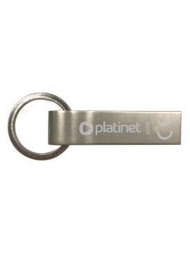 USB STICK 2.0 MINI-DEPO 32GB ΜΕ ΑΔΙΑΒΡΟΧΗ ΜΕΤΑΛΛΙΚΗ ΘΗΚΗ PLATINET