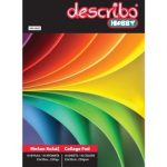 ΜΠΛΟΚ ΚΟΛΑΖ 220 GR, 25 Χ 35CM 10 ΦΥΛΛΩΝ 10 ΧΡΩΜΑΤΩΝ DESCRIBO * CN *