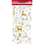 TWEENY CHRISTMAS STICKERS 9X17.5CM 270561 GLOBAL GIFT