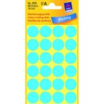 ΕΤΙΚΕΤΕΣ ΣΤΡΟΓΓΥΛΕΣ ΜΠΛΕ MARKING DOTS ΔΙΑΜΕΤΡΟ 18 MM 96 ΕΤΙΚ. ΠΑΚΕΤΟ 3005 AVERY ZWECKFORM