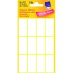 ΕΤΙΚΕΤΕΣ ΛΕΥΚΕΣ ΧΕΙΡΟΣ MINI ORGANISATION 38X18 MM 72 ΕΤΙΚ. ΠΑΚΕΤΟ 3077 AVERY ZWECKFORM