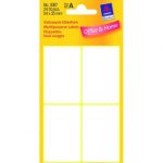ΕΤΙΚΕΤΕΣ ΛΕΥΚΕΣ ΧΕΙΡΟΣ MULTIPURPOSE 54X35 MM 24 ΕΤΙΚ. ΠΑΚΕΤΟ 3087 AVERY ZWECKFORM