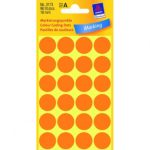 ΕΤΙΚΕΤΕΣ ΣΤΡΟΓΓΥΛΕΣ NEON ΠΟΡΤΟΚΑΛΙ MARKING DOTS ΔΙΑΜΕΤΡΟ 18 MM 96 ΕΤΙΚ. ΠΑΚΕΤΟ 3173 AVERY ZWECKFORM