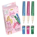 ΣΤΥΛΟ GEL TATTOO BARBIE ( + 3 ΧΡΩΜΑΤΙΣΤΑ ΣΤΕΛΣΙΛ), ΣΕΤ 3 ΑΣΟΡΤΙ ΧΡΩΜΑΤΑ ONLINE