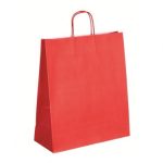ΣΑΚΟΥΛΕΣ ΔΩΡΟΥ ΧΑΡΤΙΝΕΣ 100G, ΠΑΚ. 50 ΤΜΧ. ΜΕΓ. 35Χ13Χ40CM, ΧΡΩΜΑ ΚΟΚΚΙΝΟ VIQUEL