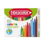 ΜΑΡΚΑΔΟΡΟΙ COLORITO ΨΙΛΗΣ ΓΡΑΦΗΣ 2.9MM 36 XΡΩΜΑΤΩΝ FIBRACOLOR