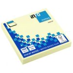 ΧΑΡΤΑΚΙΑ ΚΙΤΡΙΝΑ 75X75MM 100Φ INFO NOTES