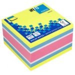 ΧΑΡΤΑΚΙΑ ΚΥΒΟΣ 4 ΧΡΩΜΑΤΑ BRILLIANT 75X75MM 450Φ INFO NOTES