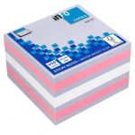 ΧΑΡΤΑΚΙΑ ΚΥΒΟΣ 4 ΧΡΩΜΑΤΑ ΠΑΣΤΕΛ 75X75MM 450Φ INFO NOTES