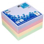 ΧΑΡΤΑΚΙΑ ΚΥΒΟΣ 4 ΧΡΩΜΑΤΑ INSPIRATION HARMONY 75X75MM 400Φ INFO NOTES