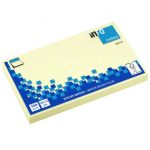 ΧΑΡΤΑΚΙΑ ΚΙΤΡΙΝΑ 125X75MM 100Φ INFO NOTES