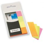 ΣΕΛΙΔΟΔΕΙΚΤΕΣ 4 ΧΡΩΜΑΤΑ BRILLIANT 4X20X50MM 4X40Φ INFO NOTES