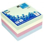 ΧΑΡΤΑΚΙΑ ΚΥΒΟΣ 4 ΧΡΩΜΑΤΑ ΠΑΣΤΕΛ 75X75MM 400Φ INFO NOTES