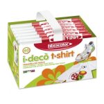 *ΜΑΡΚΑΔΟΡΟΙ ΓΙΑ ΚΑΛΛΙΤΕΧΝΕΣ I-DECO T-SHIRT ΚΟΥΤΙ 40 ΤΕΜΑΧΙΩΝ 10 ΧΡΩΜΑΤΩΝ FIBRACOLOR