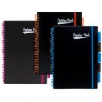 ΤΕΤΡΑΔΙΟ ΣΠΙΡΑΛ PP A4 NEON 5Θ. ΜΕ ΛΑΣΤΙΧΟ 200ΣΕΛ. 80 GSM 3 ΧΡΩΜΑΤΑ ΑΣΟΡΤΙ PUKKA