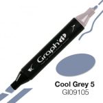ΜΑΡΚΑΔΟΡΟΙ ΟΙΝΟΠΝΕΥΜΑΤΟΣ ΔΙΠΛΗ ΜΥΤΗ COOL GREY 5 ΚΟΥΤΙ 3 ΤΕΜΑΧΙΩΝ GRAPH IT OZ