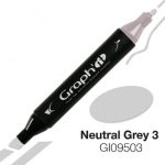 ΜΑΡΚΑΔΟΡΟΙ ΟΙΝΟΠΝΕΥΜΑΤΟΣ ΔΙΠΛΗ ΜΥΤΗ NEUTRAL GREY 3 ΚΟΥΤΙ 3 ΤΕΜΑΧΙΩΝ GRAPH IT OZ