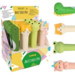 ΣΤΥΛΟ ANTISTRESS ΜΙΝΙ MULTIPEN, 4 ΑΣΟΡΤΙ ΣΧΕΔΙΑ (UNICORN, CAT, DINO, FROG), ΣΤΑΝΤ 12 ΤΕΜΑΧΙΩΝ ONLINE