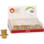 ΓΟΜΑ 3D ΠΛΑΣΤΙΚΗ ΣΧΕΔΙΟ ΑΡΚΟΥΔΑΚΙ (BEAR), 50 Χ 55 Χ 30ΜΜ, ΧΡΩΜΑ ΚΑΦΕ ΣΤΑΝΤ 20 ΤΕΜΑΧΙΩΝ BRUNNEN