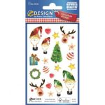 *CREATIVE ΕΤΙΚΕΤΕΣ CHRISTMAS 54126 Z-DESIGN
