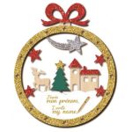 ΧΡΙΣΤΟΥΓΕΝΝΙΑΤΙΚΟ ΞΥΛΙΝΟ ΔΙΑΚΟΣΜΗΤΙΚΟ CHRISTMAS MYWOODY 762119 GLOBAL GIFT