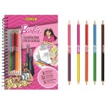 COLOURING BOOK BARBIE A4, (30 ΔΙΑΦΟΡΕΤΙΚΑ ΣΧΕΔΙΑ + 3 ΣΕΛ. ΑΥΤΟΚΟΛΛΗΤΑ + 5 ΞΥΛΟΜΠΟΓΙΕΣ ΔΙΠΛΗ ΜΥΤΗ) ONLINE