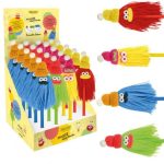 ΣΤΥΛΟ GEL MAGIXX HAIRY FRIENDS  ΜΕ ΜΕΛΑΝΙ ΜΠΛΕ ΠΟΥ ΣΒΗΝΕΙ (REFILLABLE), 4 ΑΣΟΡΤΙ ΣΧΕΔΙΑ, ΣΤΑΝΤ 20 ΤΕΜΑΧΙΩΝ ONLINE